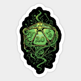 D20 of Growth Sticker